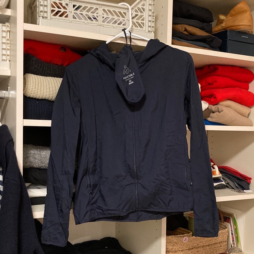 Uniqlo Dark Blue Utility Jacket